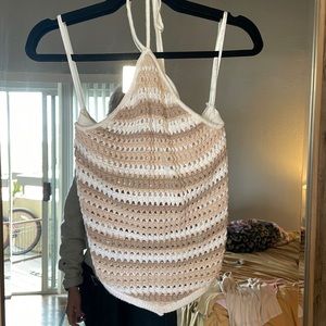 Abercrombie and Fitch women’s large halter tank